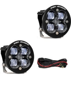 Baja Designs Squadron R SAE LED Spot Light - Clear - Pair