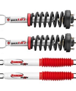 Rancho QuickLift Front Struts & RS5000X Rear Shocks for 2006-2008 Dodge Ram 1500