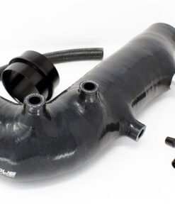 Torque Solution Turbo Inlet Hose Black: 02-07 Subaru WRX / 04-18 STI / 05-09 Legacy GT / 04-13 FTX