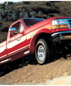 Bushwacker 92-96 Ford Bronco Cutout Style Flares 2pc - Black