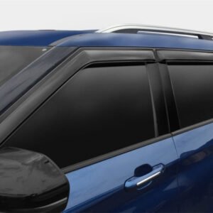 AVS 19-22 Hyundai Santa Fe Ventvisor Outside Mount Window Deflectors 4pc - Smoke