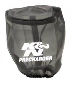 K&N Precharger Round Straight Air Filter Wrap Black - 4.5in ID x 5in H
