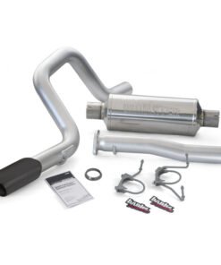 Banks Power 07-14 Toyota 4.0 FJ Cruiser Monster Exhaust Sys - SS Single Exhaust w/ Obround Black Tip