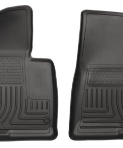Husky Liners 13-15 Hyundai Sante Fe Sport/Sport 2.0T WeatherBeater Front Row Black Floor Liners