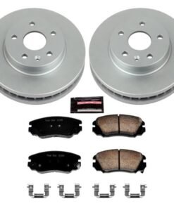 Power Stop 11-16 Buick LaCrosse Front Z17 Evolution Geomet Coated Brake Kit
