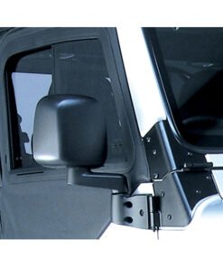Omix Door Mirror Black Right- 87-06 Wrangler