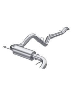 MBRP 21-Up Ford Bronco 2.3L/2.7L EcoBoost 2/4DR T304 Stainless Steel High Clearance Cat-back Exhaust