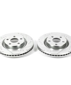 Power Stop 08-09 Pontiac G8 Front Evolution Drilled & Slotted Rotors - Pair