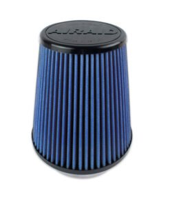 Airaid Universal Air Filter - Cone 4 x 7 x 4 5/8 x 7 w/ Short Flange - Blue SynthaMax