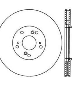 StopTech Power Slot Slotted 06-08 Honda Civic Si Front Left Rotor