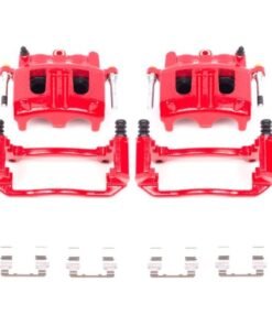 Power Stop 02-05 Ford Explorer Front Red Calipers w/Brackets - Pair