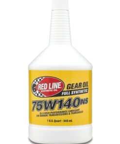 Red Line 75W140NS Gear Oil Quart - Case of 12