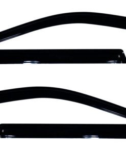 AVS 11-18 Jeep Grand Cherokee Ventvisor Outside Mount Window Deflectors 4pc - Smoke