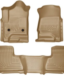Husky Liners 2015 Chevy/GMC Suburban/Yukon XL WeatherBeater Combo Tan Front & 2nd Seat Floor Liners