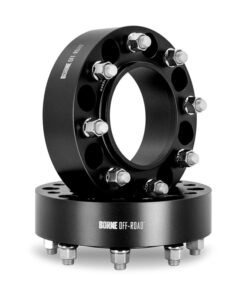 Mishimoto Borne Off-Road Wheel Spacers 6x139.7 78.1 38.1 M14 Black