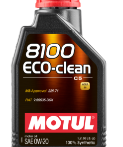 Motul 1L 8100 Eco-Clean 0W20 - Case of 12