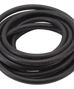 Russell Performance -6 AN Twist-Lok Hose (Black) (Pre-Packaged 25 Foot Roll)
