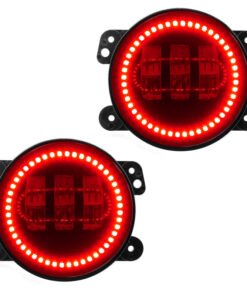 Oracle High Powered LED Fog Lights - Red