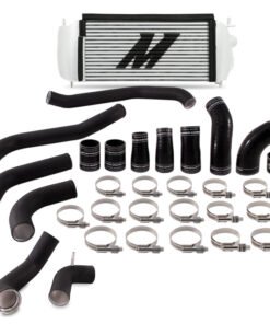Mishimoto 2017+ Ford F150 3.5L EcoBoost Performance Intercooler Kit - Silver Cooler Black Pipes