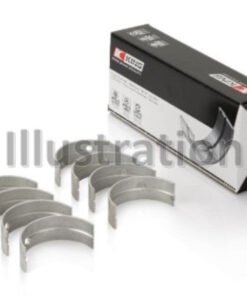 King Bearings Nissan VR38DETT VQ35HR VQ37HR Performance Crankshaft Main Bearings (Size +0.25)