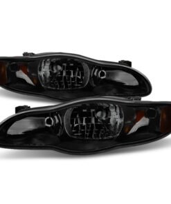 Xtune Chevy Monte Carlo 00-05 OEM Style Headlights Black Smoked HD-JH-CMC00-AM-BSM