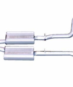 Gibson 05-10 Chrysler 300 C SRT8 6.1L 2.5in Cat-Back Dual Exhaust - Stainless