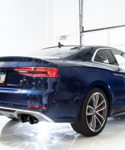 AWE Tuning Audi B9 S5 Coupe 3.0T Track Edition Exhaust - Diamond Black Tips (102mm)