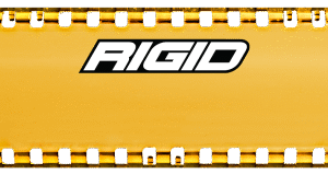 Rigid Industries 10in SR-Series Light Cover - Amber - Trim 10in.