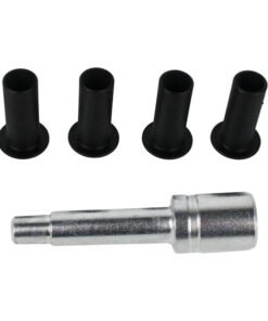Kentrol Jeep CJ/ YJ/ TJ Door Hinge Liner - Textured Black