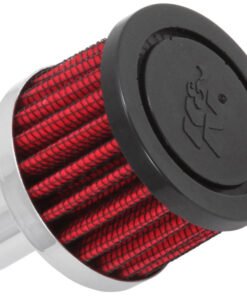 K&N Steel Base Crankcase Vent Filter .625in Vent OD x 2in OD x 1.5in Height