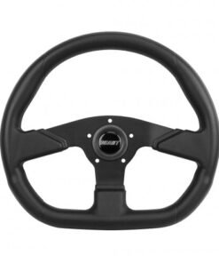 Grant 689 Performance and Race Series D-Shaped Black Polyurethane Steering Wheel