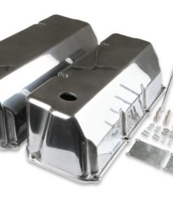 Mr. Gasket 6890G Cast Aluminum Tall Valve Covers for 71-82 Ford 351C, 351/400M