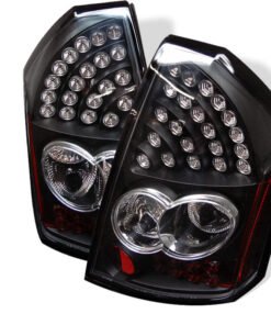Spyder Chrysler 300C 05-07 LED Tail Lights Black ALT-YD-C305-LED-BK