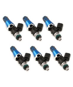Injector Dynamics 1340cc Injectors - 60mm Length - 11mm Blue Top - 14mm Lower O-Ring (Set of 6)