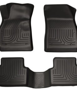 Husky Liners 13 Chevy Malibu WeatherBeater Black Front & 2nd Seat Floor Liners