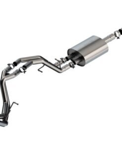 Borla 21-22 Chevrolet Tahoe .3L V8 AT 2/4WD Touring Cat-Back Exhaust (Black Chrome)