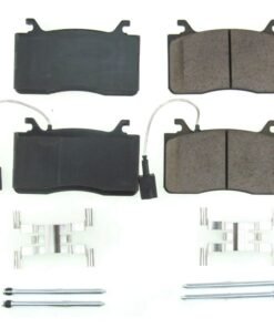 Power Stop 17-18 Alfa Romeo Giulia Front Z17 Evolution Ceramic Brake Pads w/Hardware