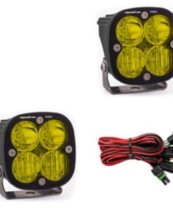 Baja Designs Squadron Pro Series Driving Combo Pattern Pair LED Light Pods - Amber
