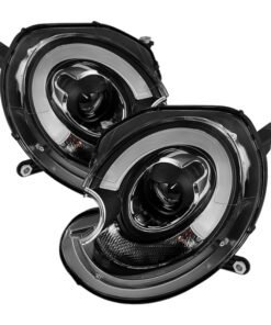 Spyder Mini Cooper 2010-2012 Projector Headlights Xenon/HID Model- DRL Blk PRO-YD-MC07-HID-DRL-BK