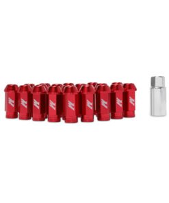 Mishimoto Aluminum Locking Lug Nuts M12 x 1.25 - Red