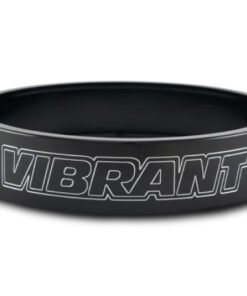 Vibrant 5in O.D. Aluminized HD 2.0 Clamp - Anodized Black (Clamp Only)