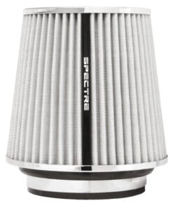 Spectre Adjustable Conical Air Filter 5-1/2in. Tall (Fits 3in. / 3-1/2in. / 4in. Tubes) - White