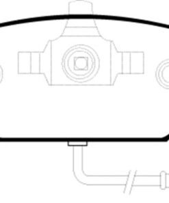 EBC 00-05 Volkswagen Beetle 2.0 Greenstuff Front Brake Pads