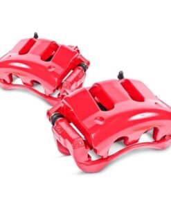 Power Stop 05-06 Saab 9-2X Front Red Calipers w/Brackets - Pair