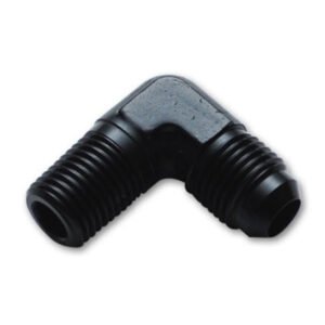 Vibrant -12AN to 3/4in NPT 90 Degree Elbow Adapter Fitting