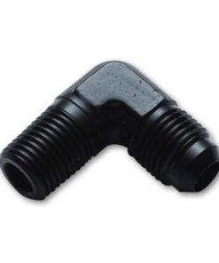 Vibrant -6AN to 3/8in NPT 90 Degree Elbow Adapter Fitting