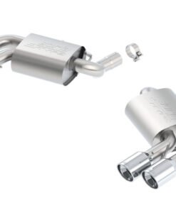 Borla 2016 Chevy Camaro 6.2L AT/MT S-Type Rear Section Exhaust w/o Dual Mode Valves