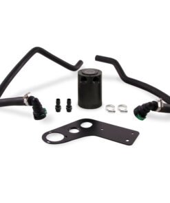 Mishimoto 2015+ Ford Mustang GT Baffled Oil Catch Can Kit - Black