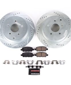 Power Stop 03-12 Infiniti FX35 Rear Z23 Evolution Sport Brake Kit