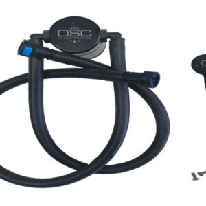 J&L 12-15 Chevrolet Camaro ZL1 6.2L Passenger Side Oil Separator 3.0 - Black Anodized